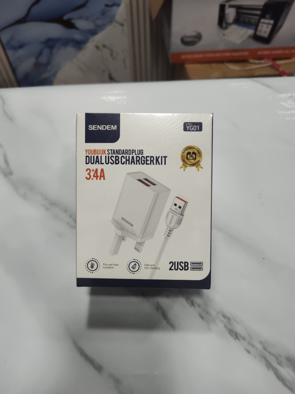 YG01 Dual USB-C Charger