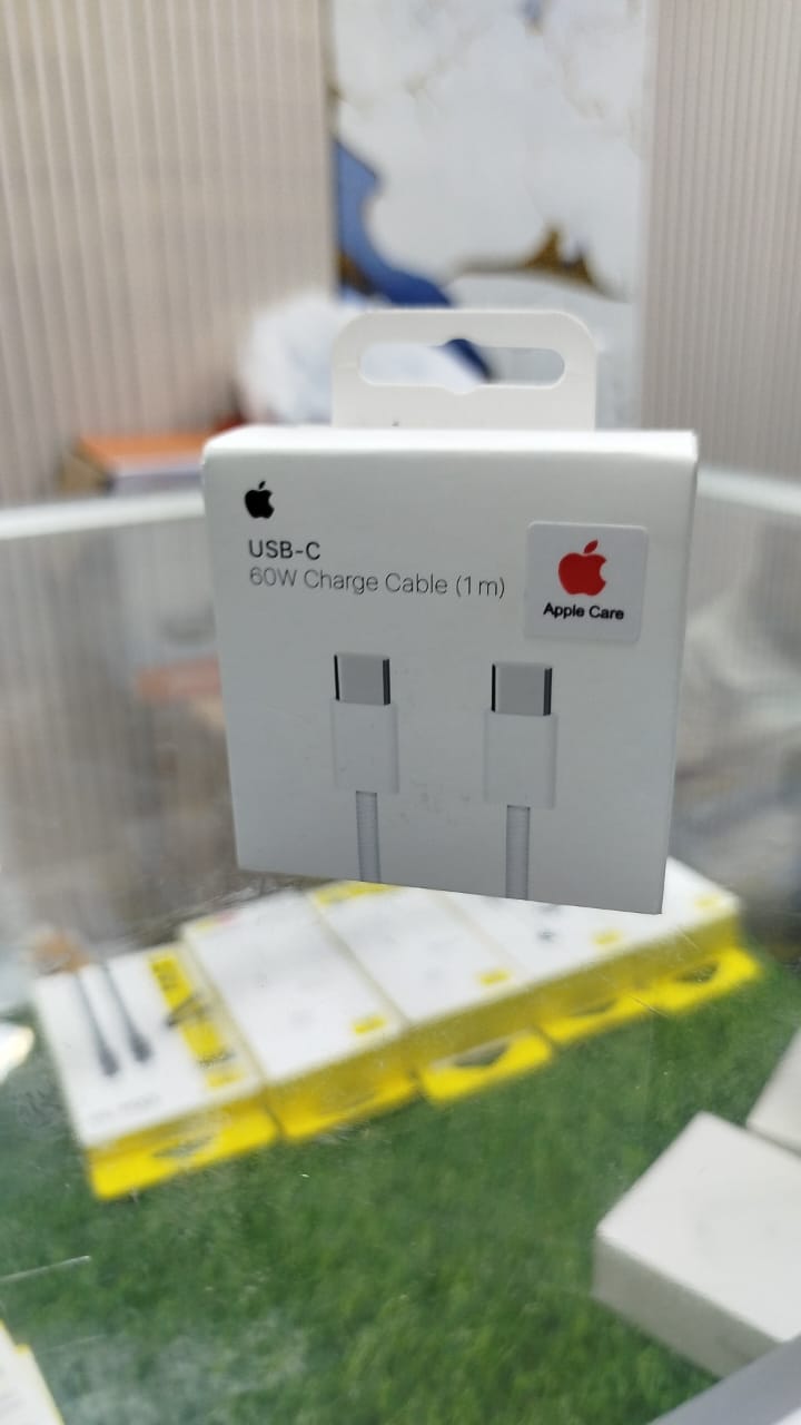 APPLE 60W TYPE C TO C APPLE CARE CABLE