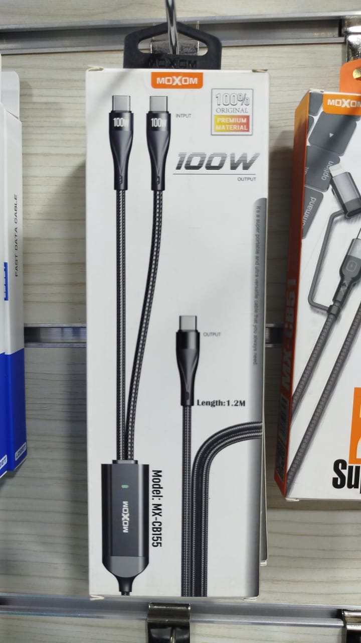 MOXOM MX-CB155 100W TYPE C TO C CABLE