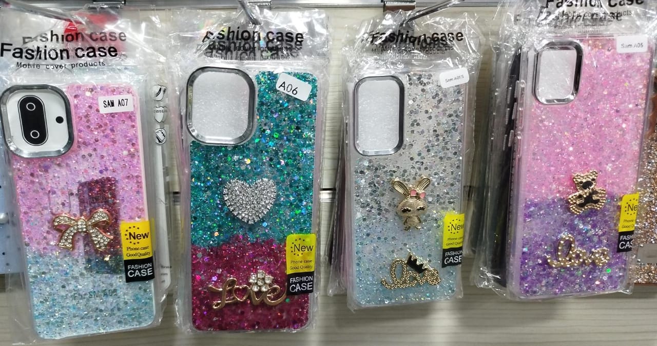 HONOR X5C BOW GLITTER BACK COVER