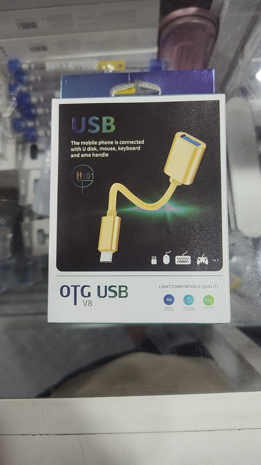 V8 101 OTG USB - MICRO CABLE